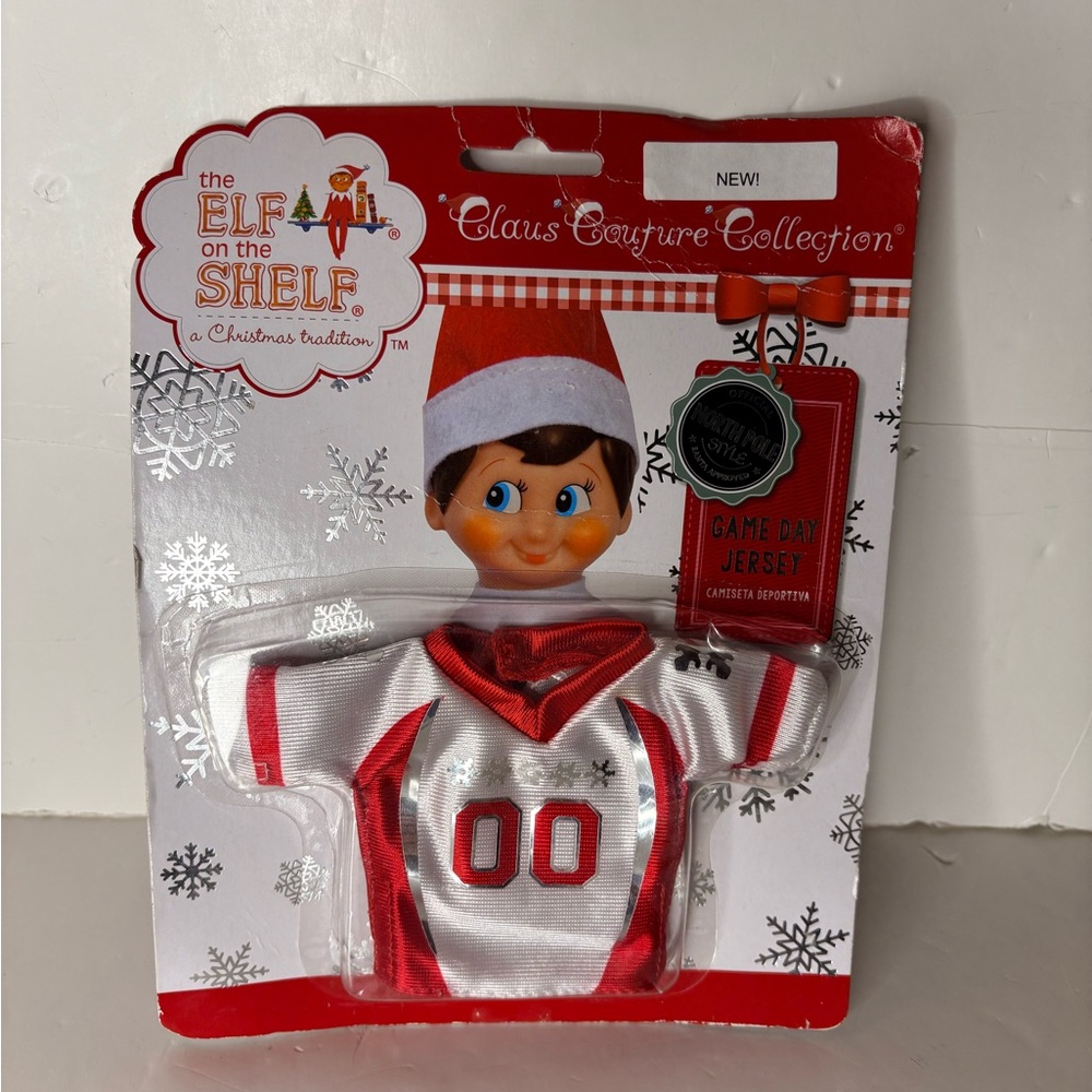 Elf on the shelf game day jersey